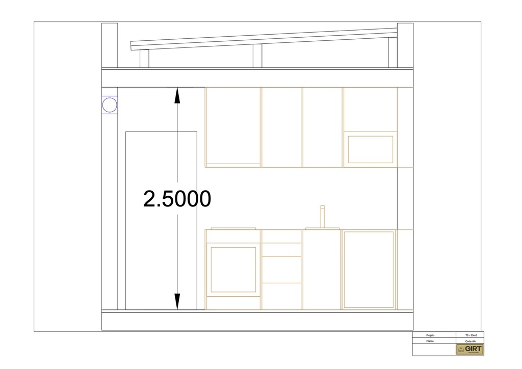 Casa T0 - 35m²